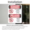 Signmission Safety Culture Sign, 7 in Width, Vinyl Decal, Rectangle, Bilingual OS-2PACK-DS-D-710-VS-1502 - alternate 3